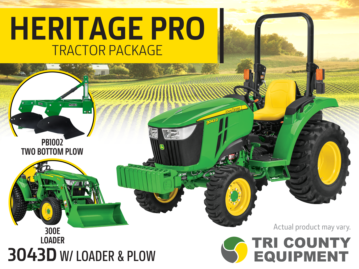 Heritage Pro I 3043D