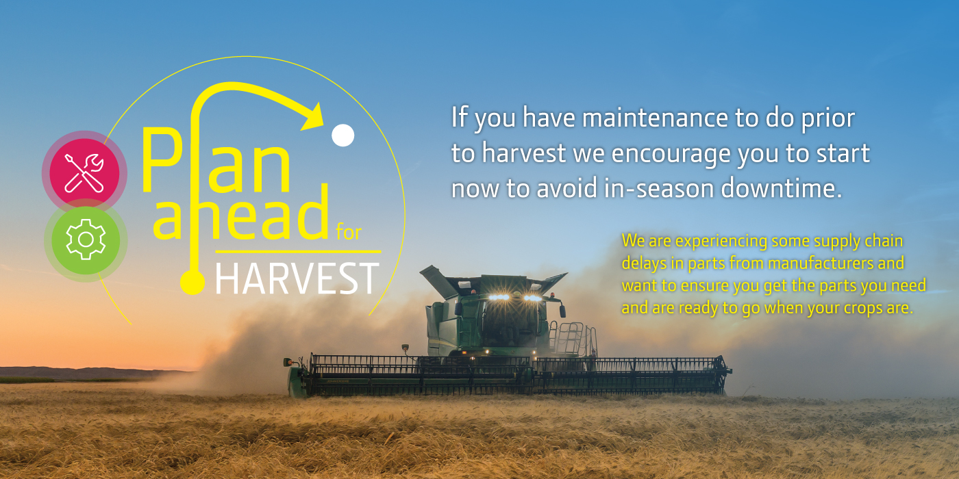 Plan Ahead For Harvest 